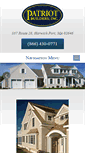 Mobile Screenshot of patriotbuilders.com
